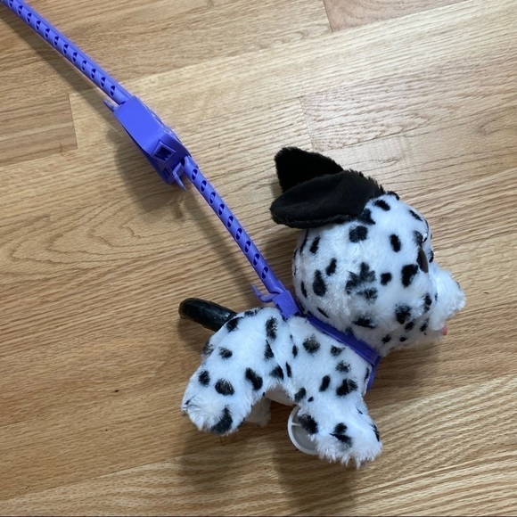 Fur Real Walking Peeing Dog Kids Toy Plush Black White - Picture 4 of 5